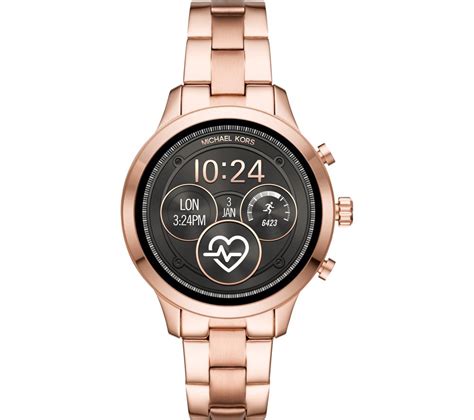 michael kors access runway mkt5046 smartwatch - rose gold|Michael Kors .